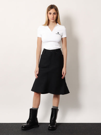 Balenciaga Viscose blend sweater - Bianco Nero