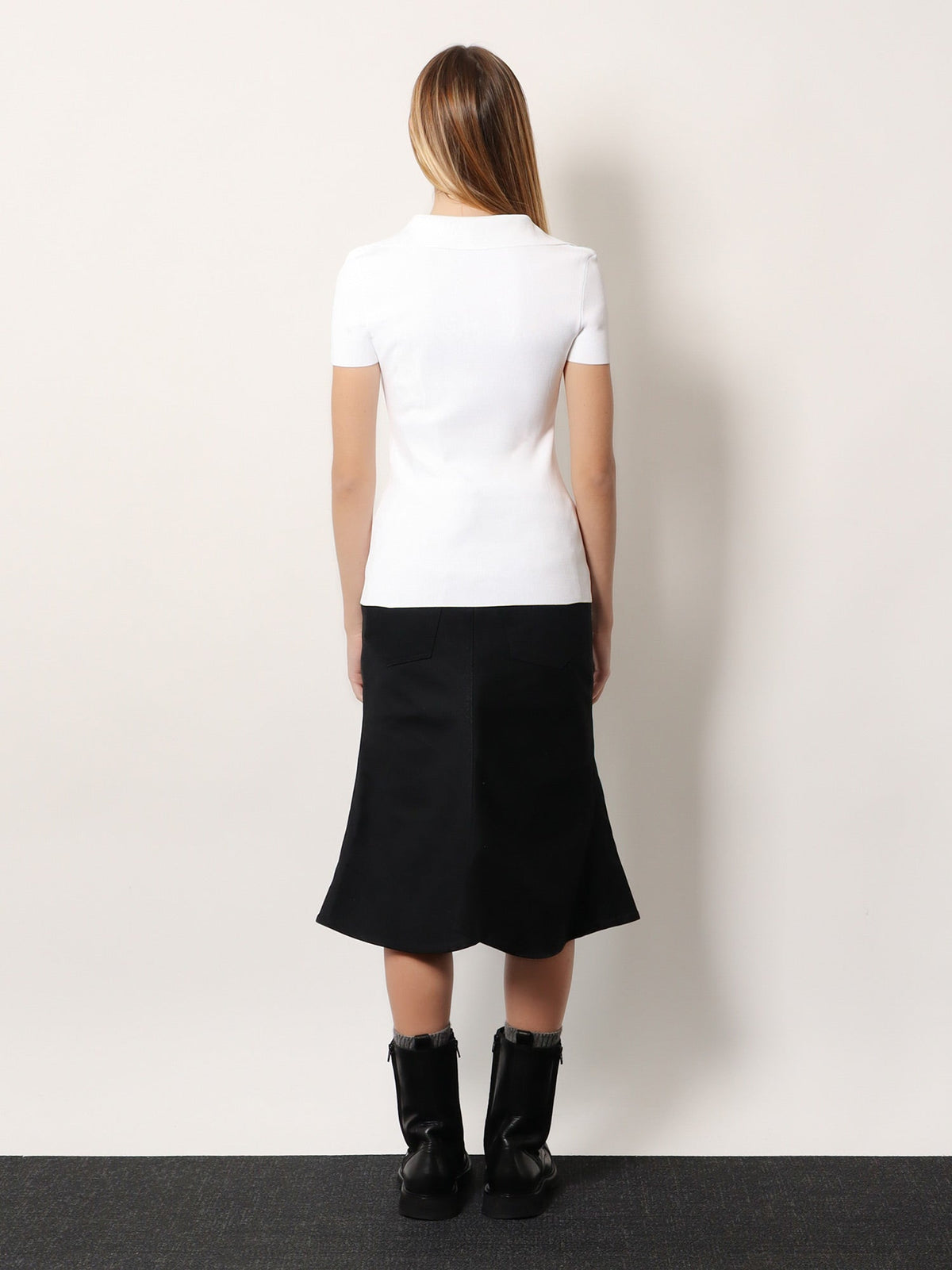 Balenciaga Viscose blend sweater - Bianco Nero