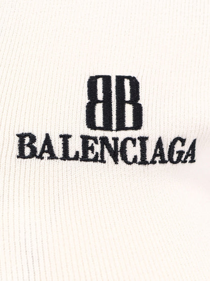 Balenciaga Viscose blend sweater - Bianco Nero