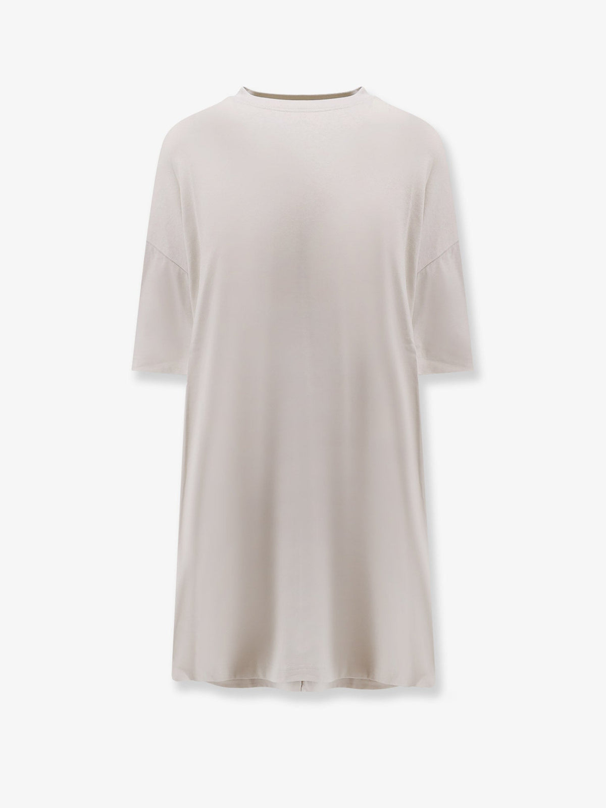 Balenciaga Cotton jersey Semi fitted short dress - Dirty White
