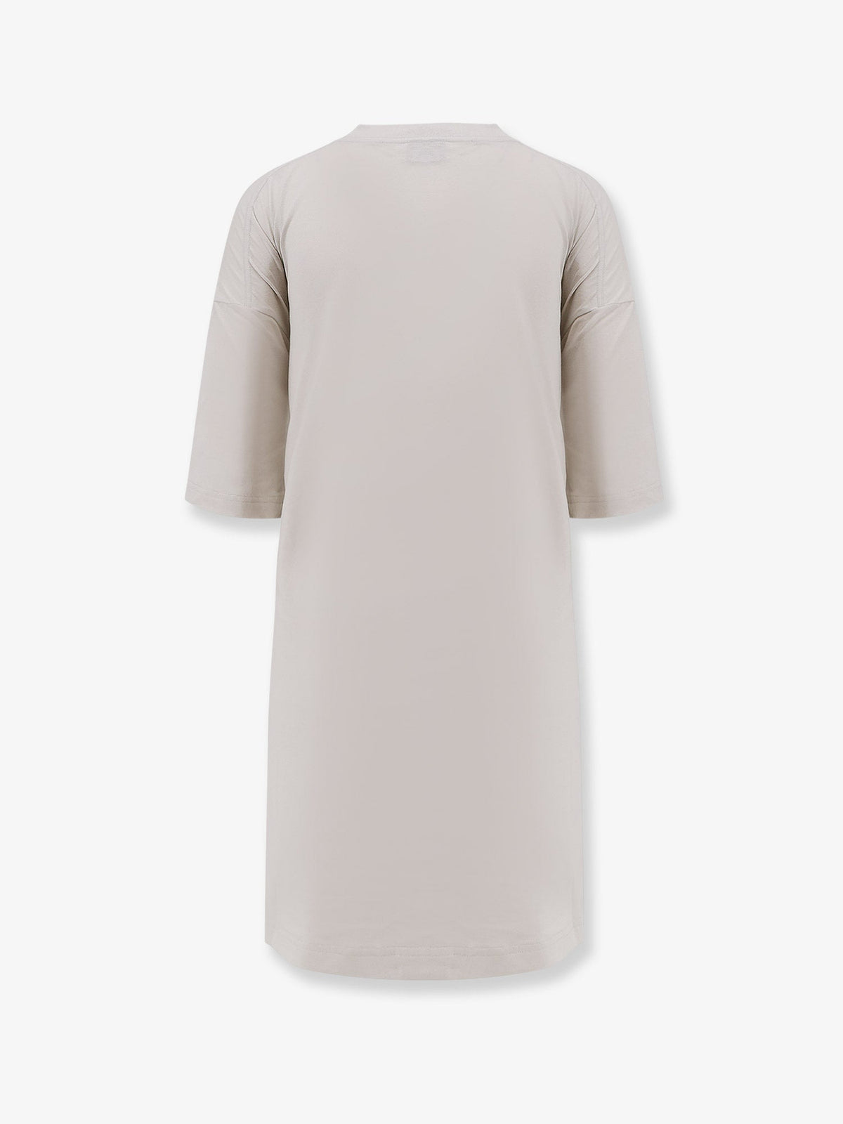 Balenciaga Cotton jersey Semi fitted short dress - Dirty White