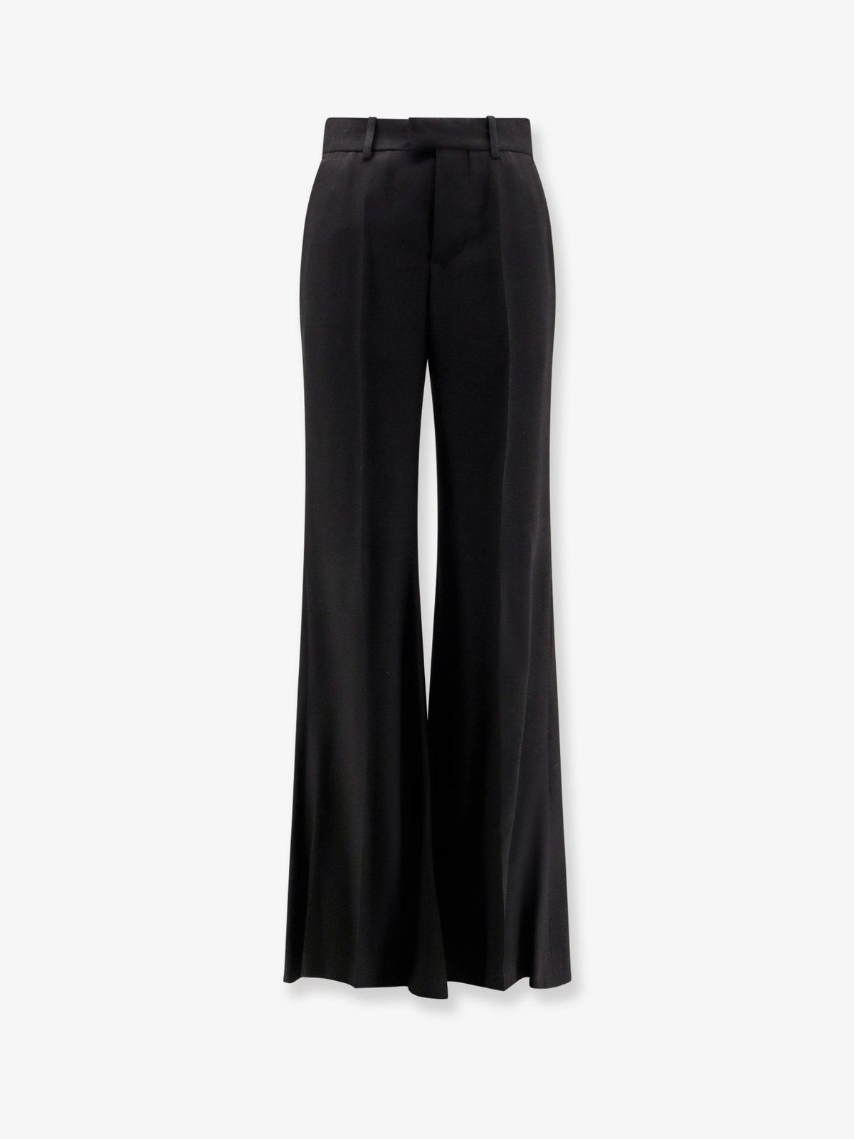 Balenciaga Viscose trousers with flared bottom - Nero
