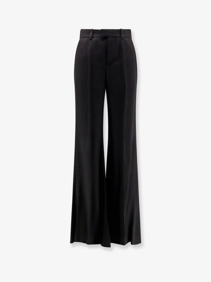 Balenciaga Viscose trousers with flared bottom - Nero