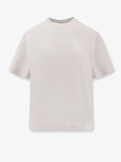 Balenciaga Cotton t-shirt - Dirty White/Bby Pink