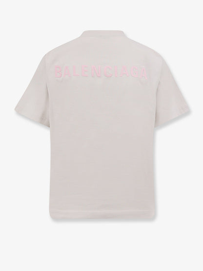 Balenciaga Cotton t-shirt - Dirty White/Bby Pink