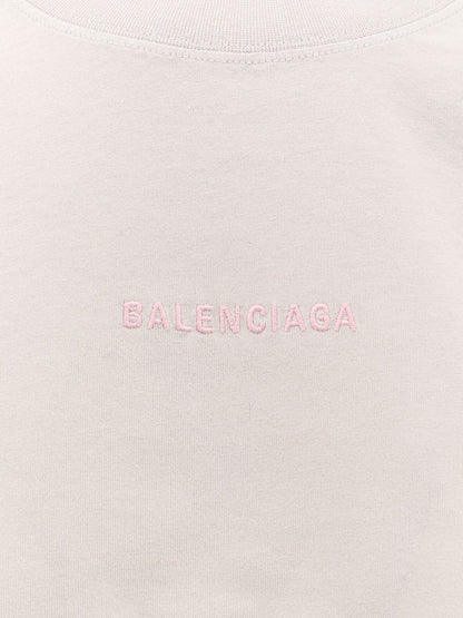 Balenciaga Cotton t-shirt - Dirty White/Bby Pink
