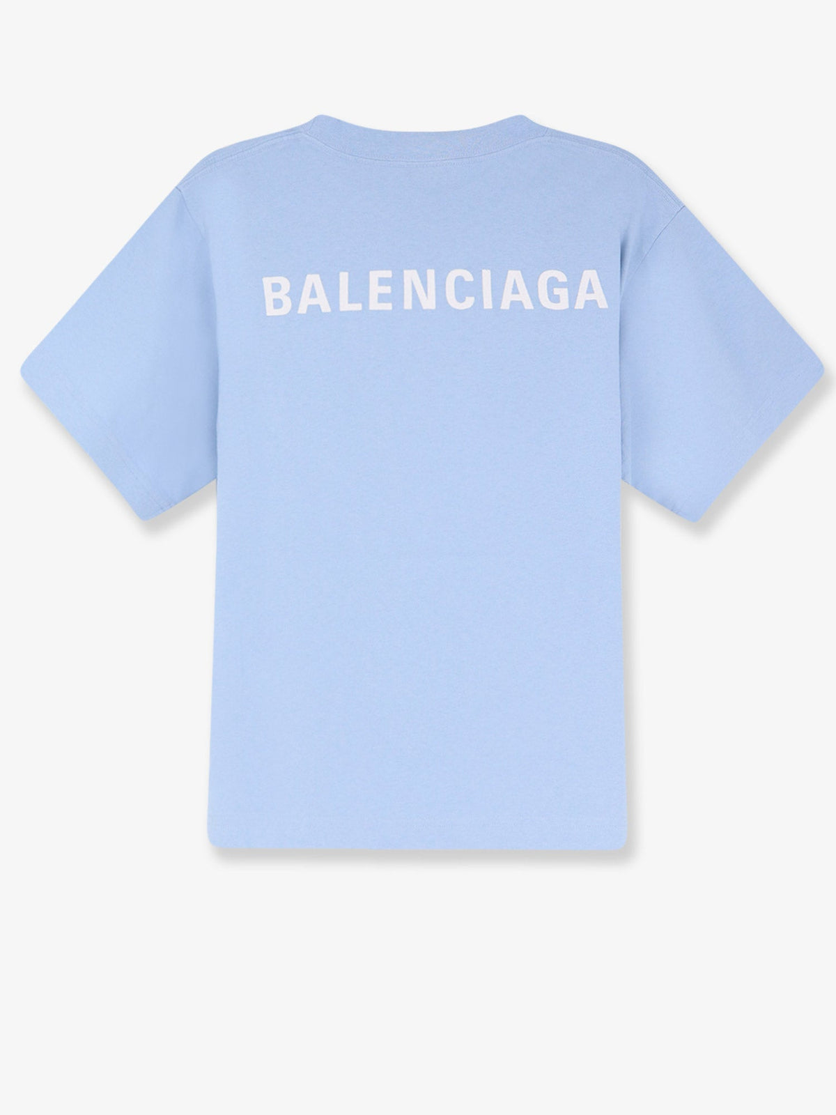 Balenciaga Cotton t-shirt - Light Blue/White