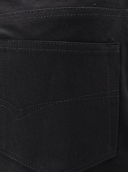 Balenciaga Cotton Midi Skirt - Black