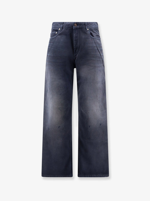 Balenciaga Cotton jeans - Navy/Dirty Dark Blue