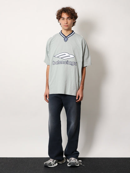 Balenciaga Cotton jeans - Navy/Dirty Dark Blue