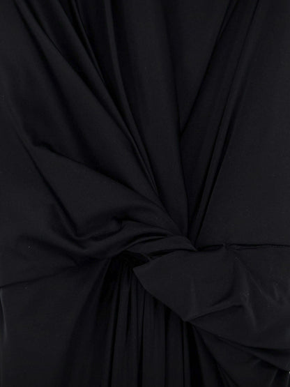 Balenciaga Stretch Fabric Long Asymmetrical Dress