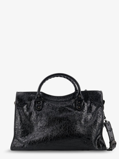 Balenciaga Le City Medium Leather Handbag