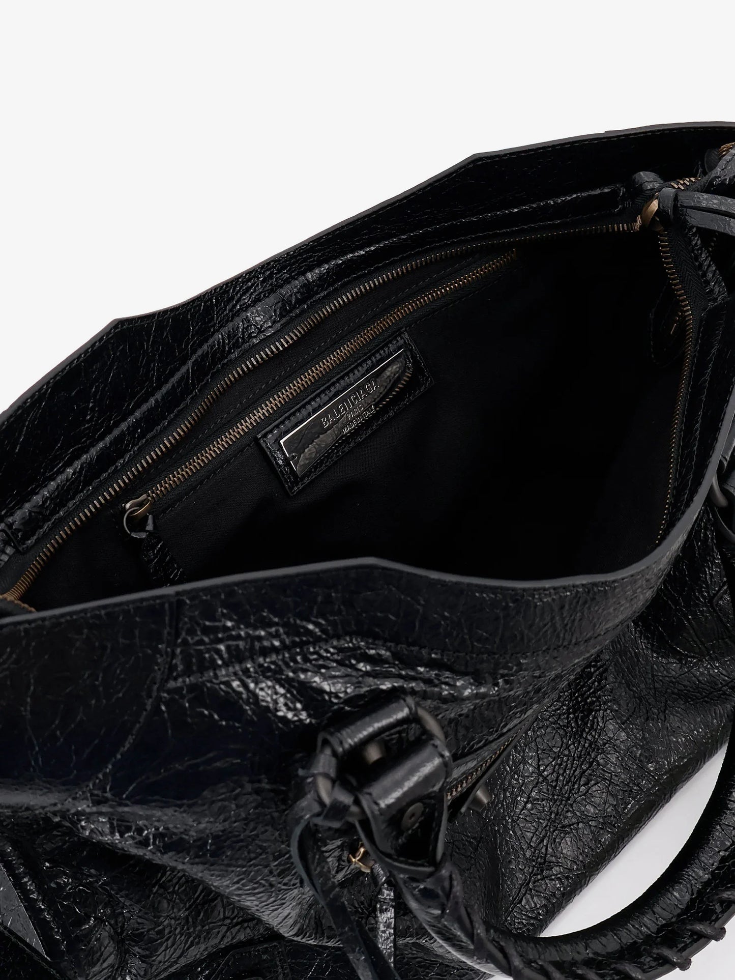 Balenciaga Le City Medium Leather Handbag