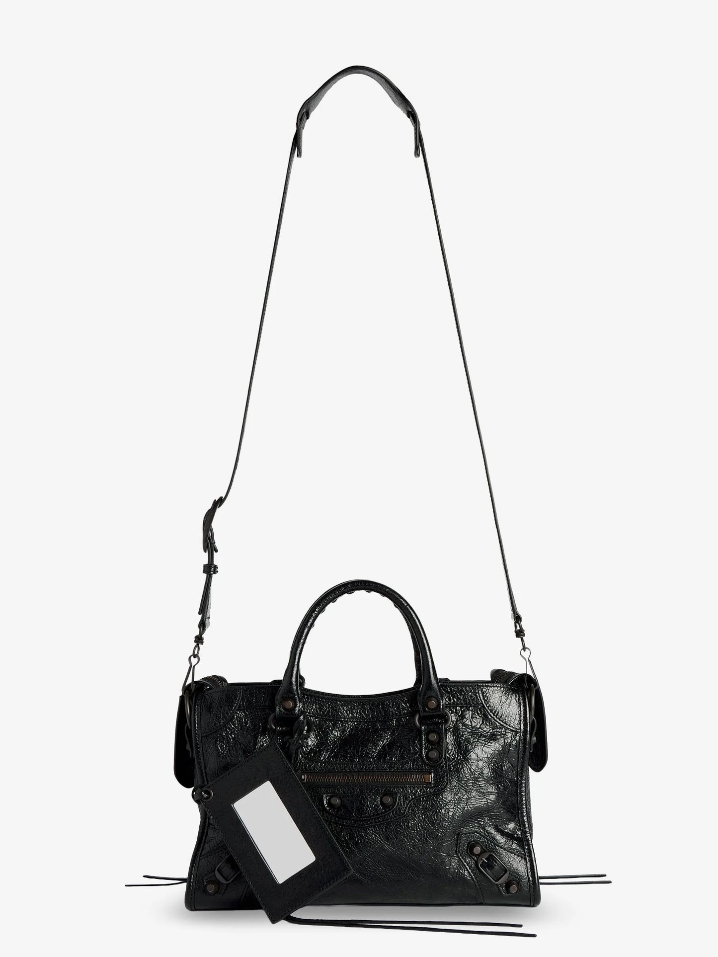 Balenciaga Le City Bag S Leather Shoulder Bag