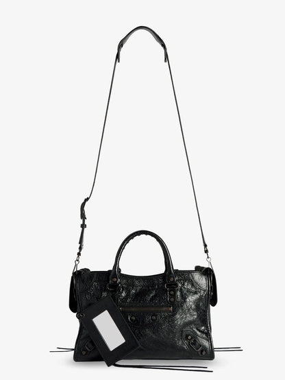 Balenciaga Le City Bag S Leather Shoulder Bag