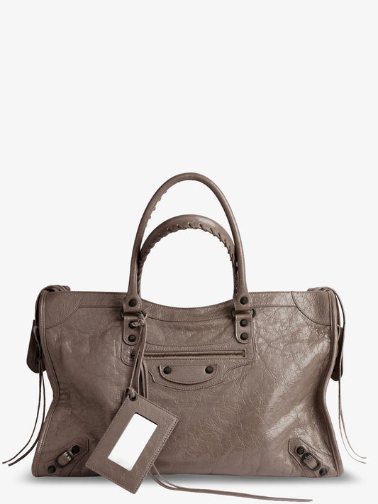 BALENCIAGA - Le City Bag L leather handbag