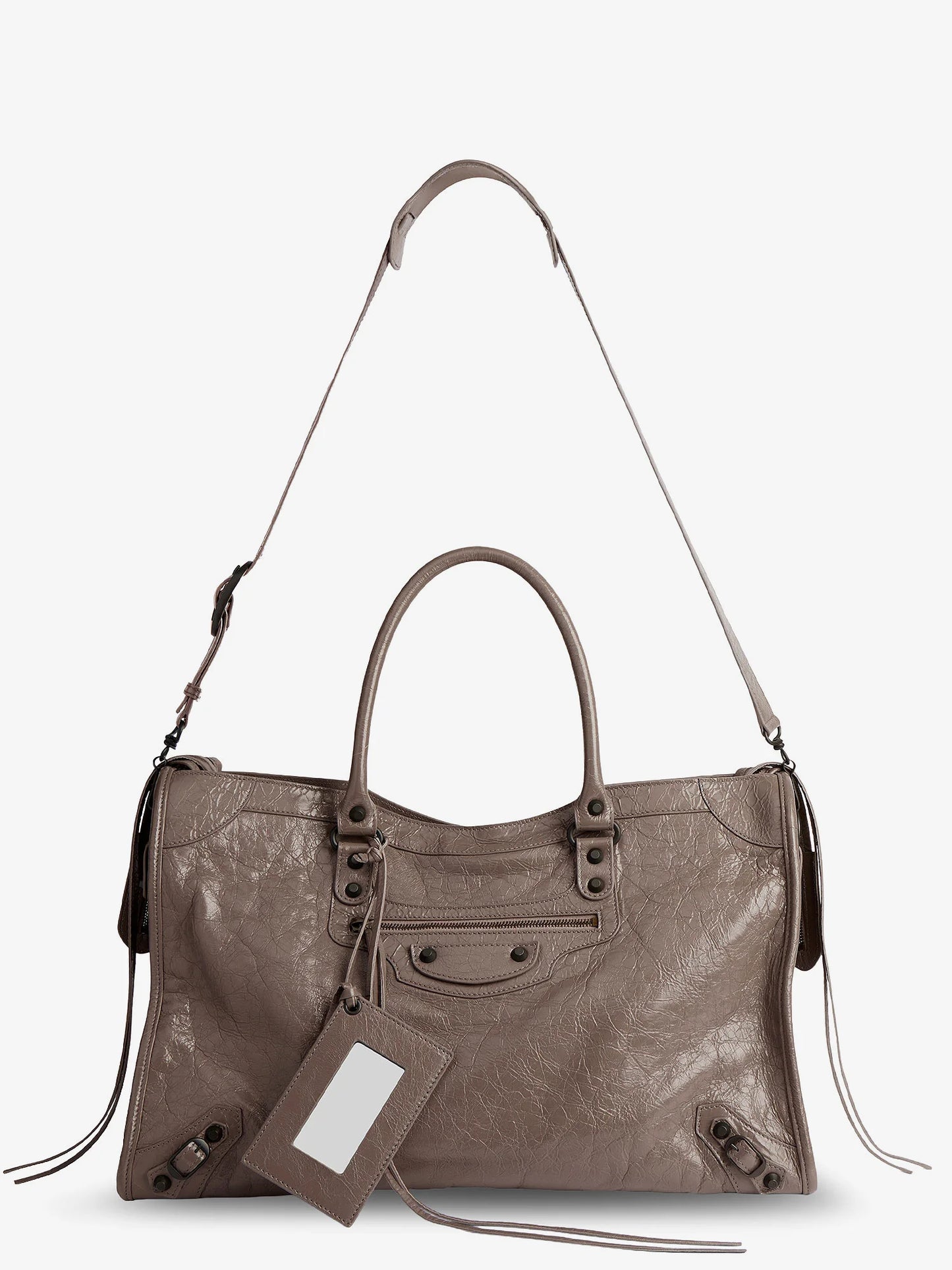Balenciaga Le City Bag L Leather Handbag