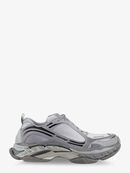 Balenciaga Triple S.2 Gradient Mesh And Nylon Insert Sneakers With Used Effect