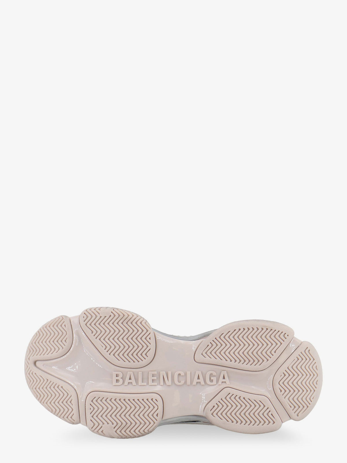 Balenciaga Triple S.2 Gandient sneakers in mesh and nylon with used effect - Gradientpurple