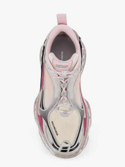 Balenciaga Triple S.2 Gandient sneakers in mesh and nylon with used effect - Gradientpurple