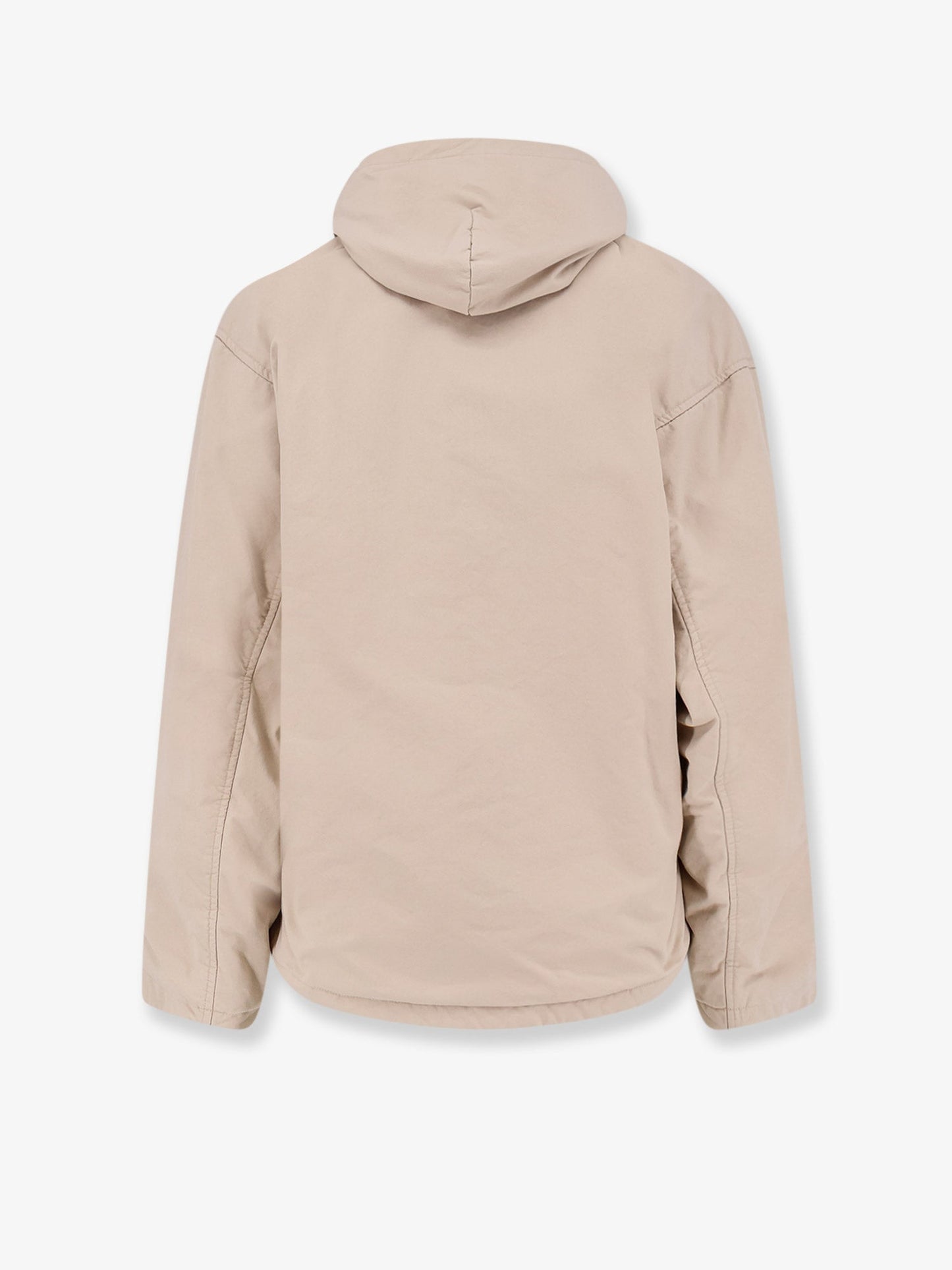 Balenciaga Cotton Blend Jacket With Embroidered Logo On The Front