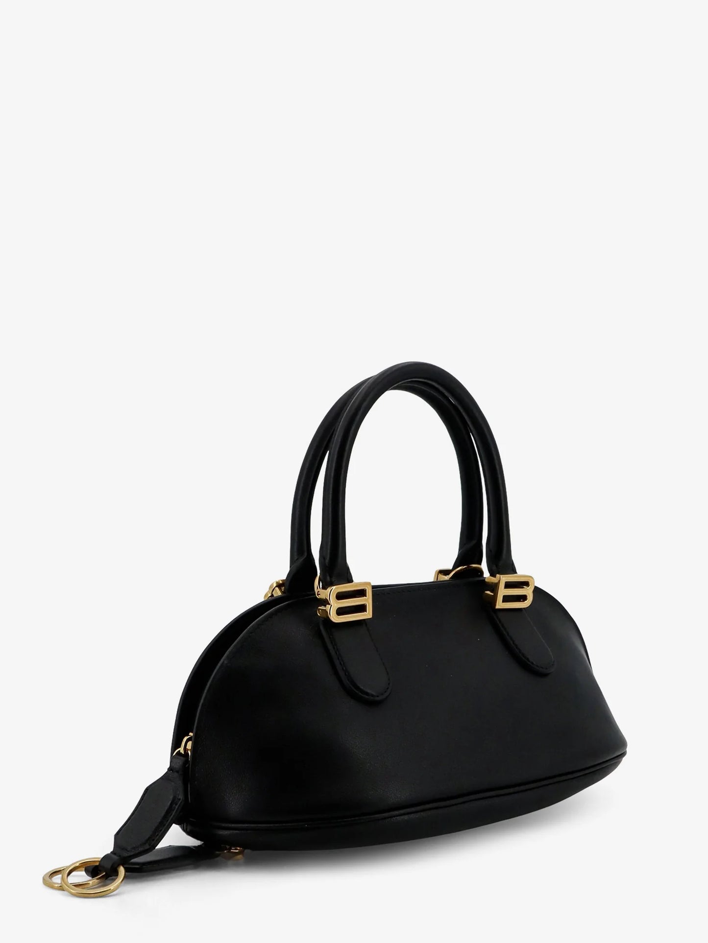 Balenciaga Bowling Bolero Leather Handbag