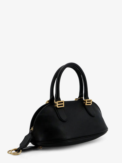 Balenciaga Bowling Bolero Leather Handbag