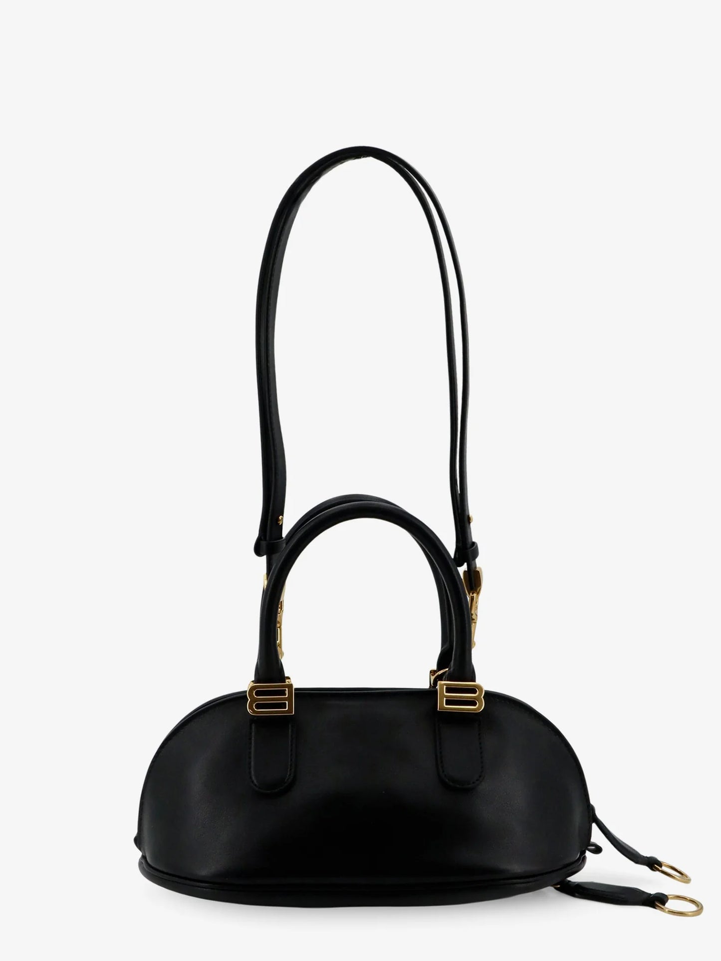Balenciaga Bowling Bolero Leather Handbag