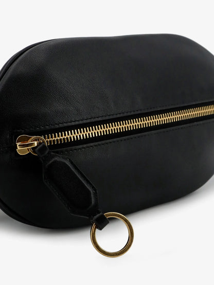 Balenciaga Bowling Bolero Leather Handbag