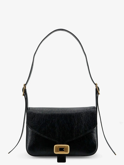 Balenciaga Clicca Arena Leather Medium Shoulder Bag
