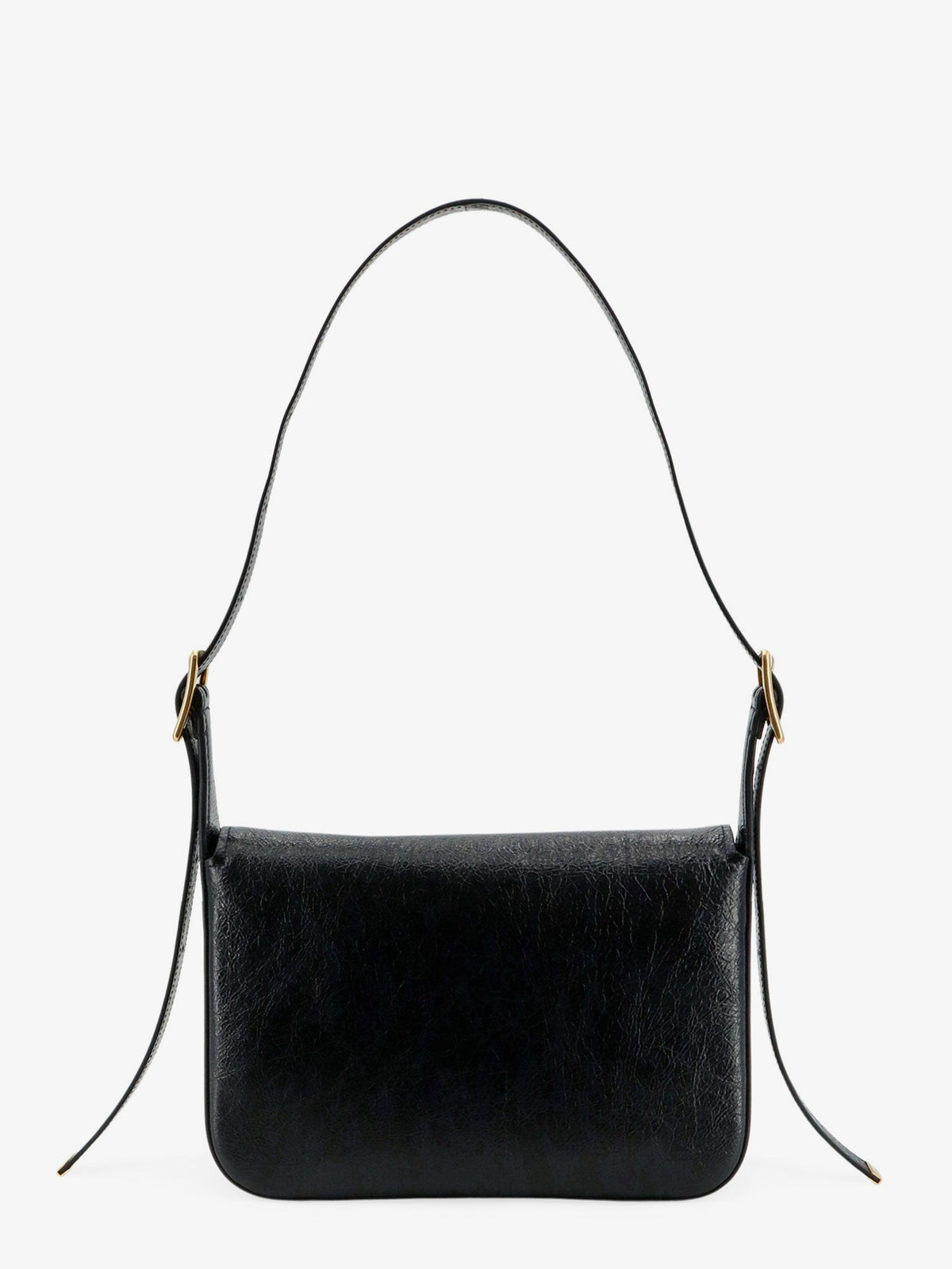 Balenciaga Clicca Arena leather medium shoulder bag - Black
