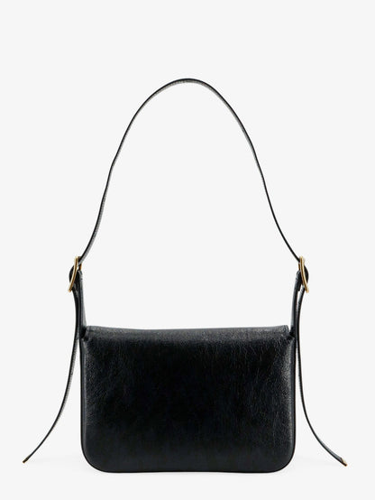 Balenciaga Clicca Arena leather medium shoulder bag - Black