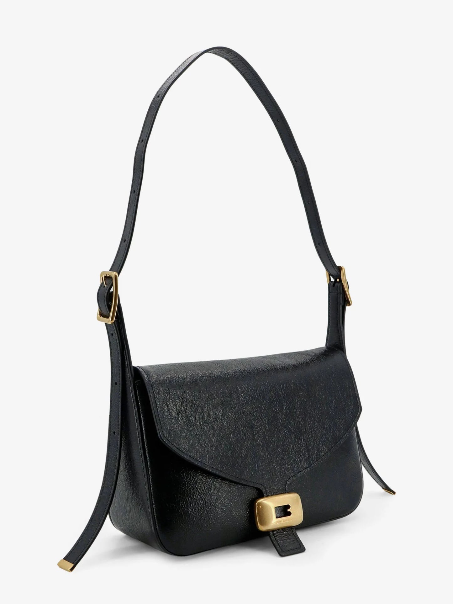 Balenciaga Clicca Arena Leather Medium Shoulder Bag