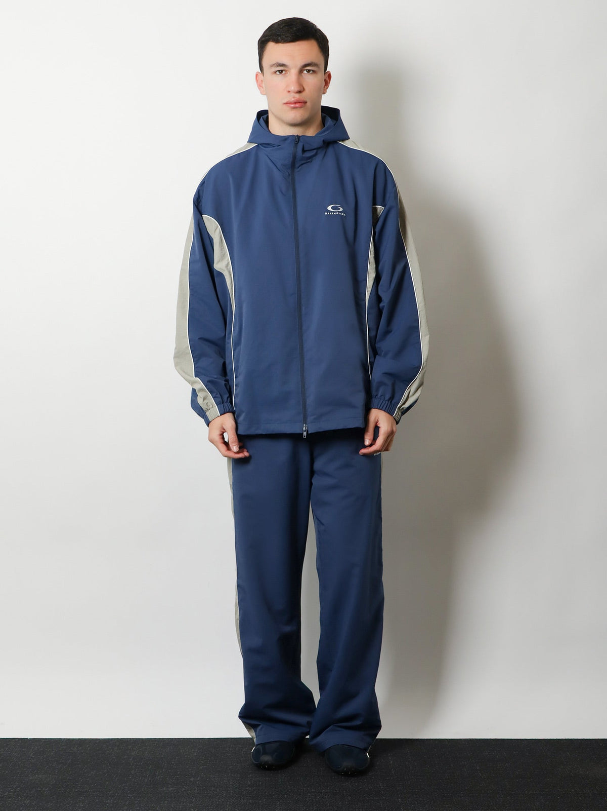 Balenciaga Sporty Rain Jacket - Marineblue
