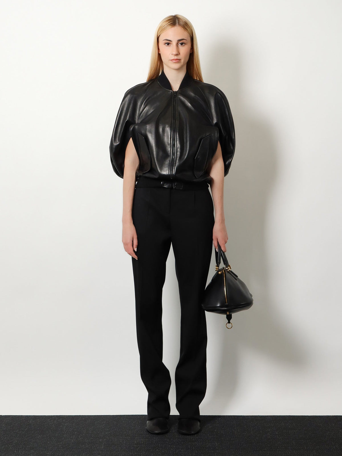 Balenciaga Slim Tailored wool trousers - Black