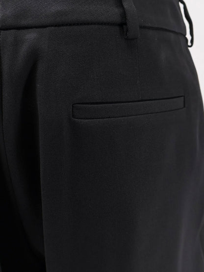 Balenciaga Slim Tailored wool trousers - Black