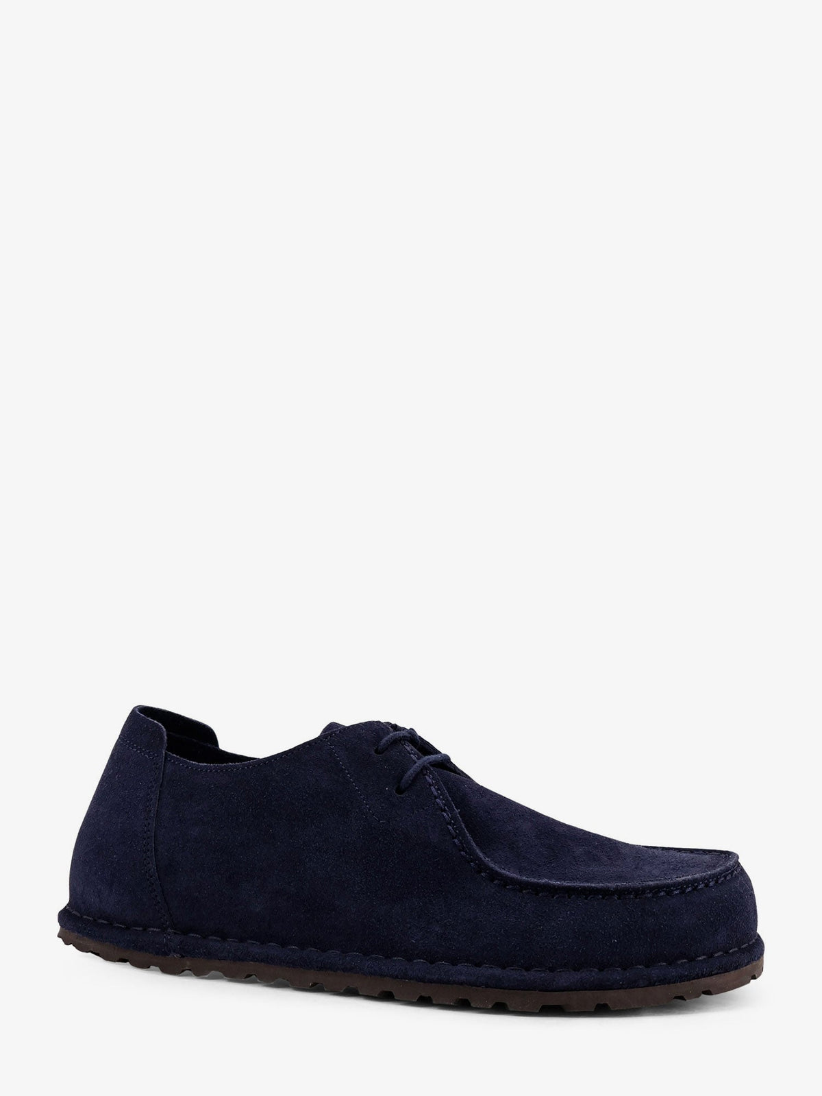 Birkenstock Utti suede lace-up shoes - Navy