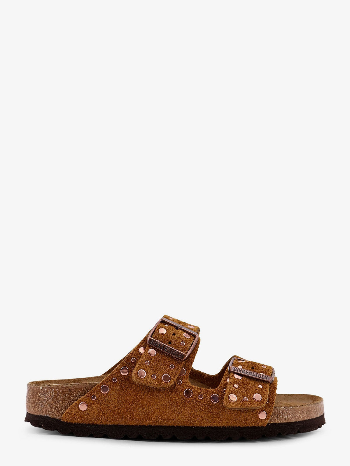 Birkenstock Arizona Rivet suede sandals - Marrone