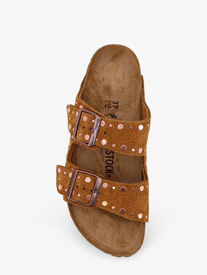 Birkenstock Arizona Rivet suede sandals - Marrone