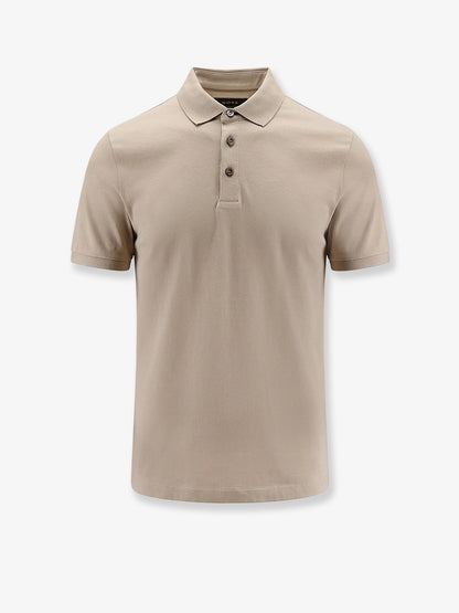 Boss Perry cotton polo - Darkbeige