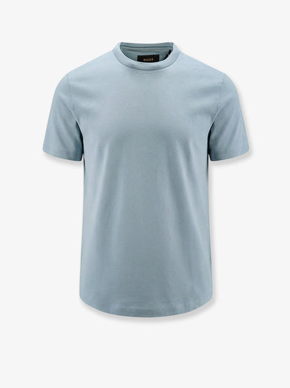 Boss Cotton T-shirt - Openblue