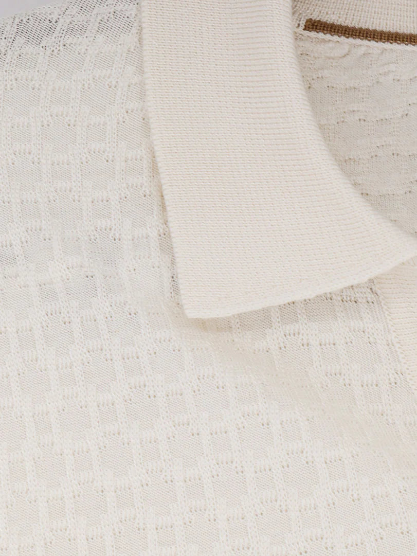 Boss Silk Sweater With All Over Processing