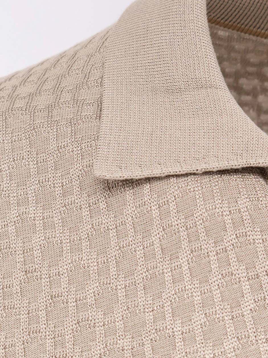 Boss Silk Sweater With All Over Processing