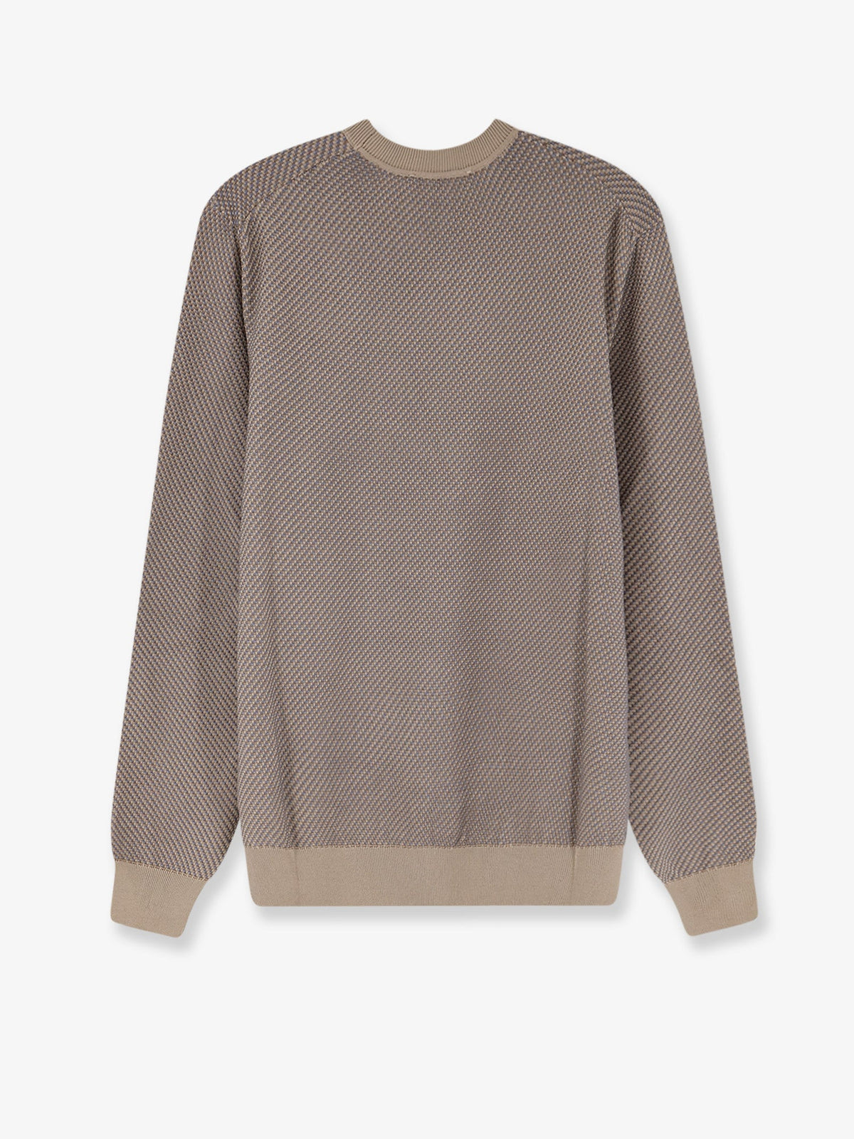 Boss Silk and cotton blend sweater - Open White