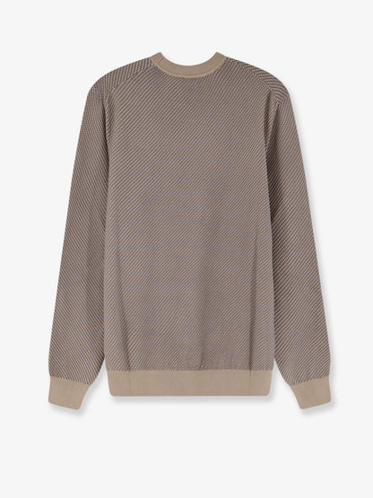 Boss Silk and cotton blend sweater - Open White
