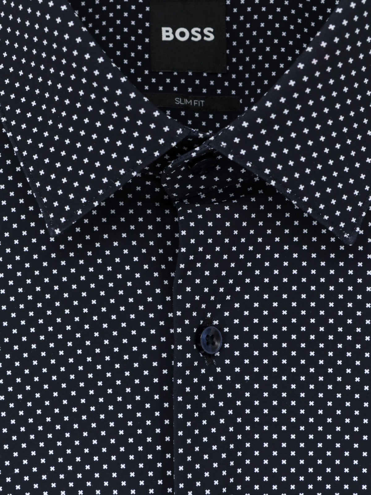 Boss Hank jersey shirt - Blu Scuro