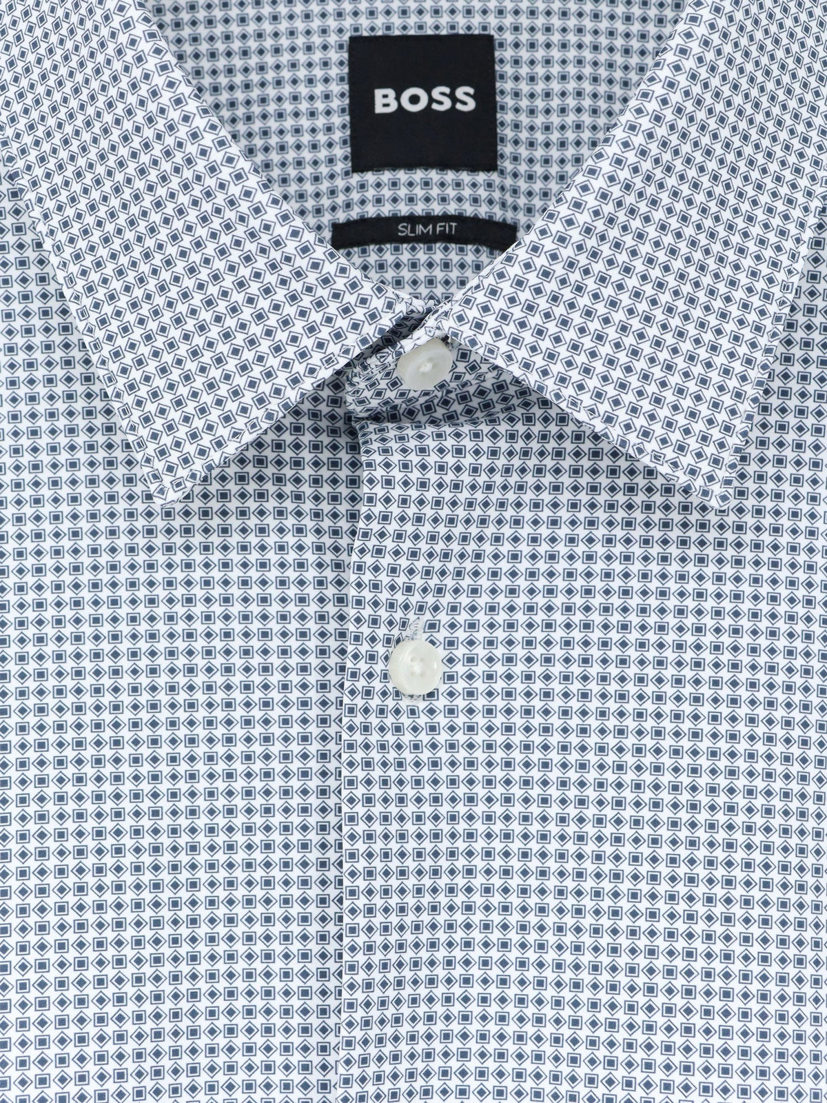 Boss Hank jersey shirt - Blu A Motivi