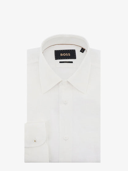 Boss Linen shirt - White