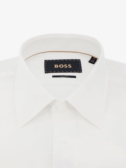 Boss Linen shirt - White