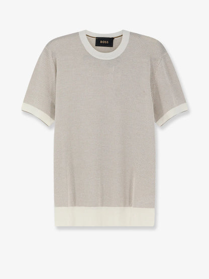 Boss Necasio Silk And Cotton Sweater